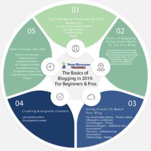 The Basics of Blogging in 2019 - Infographics