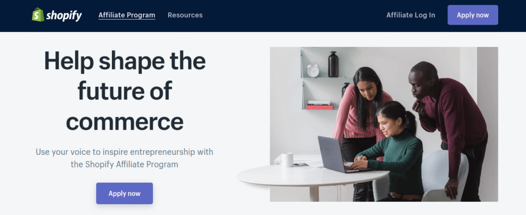 Best Affiliate Platform - Shopify